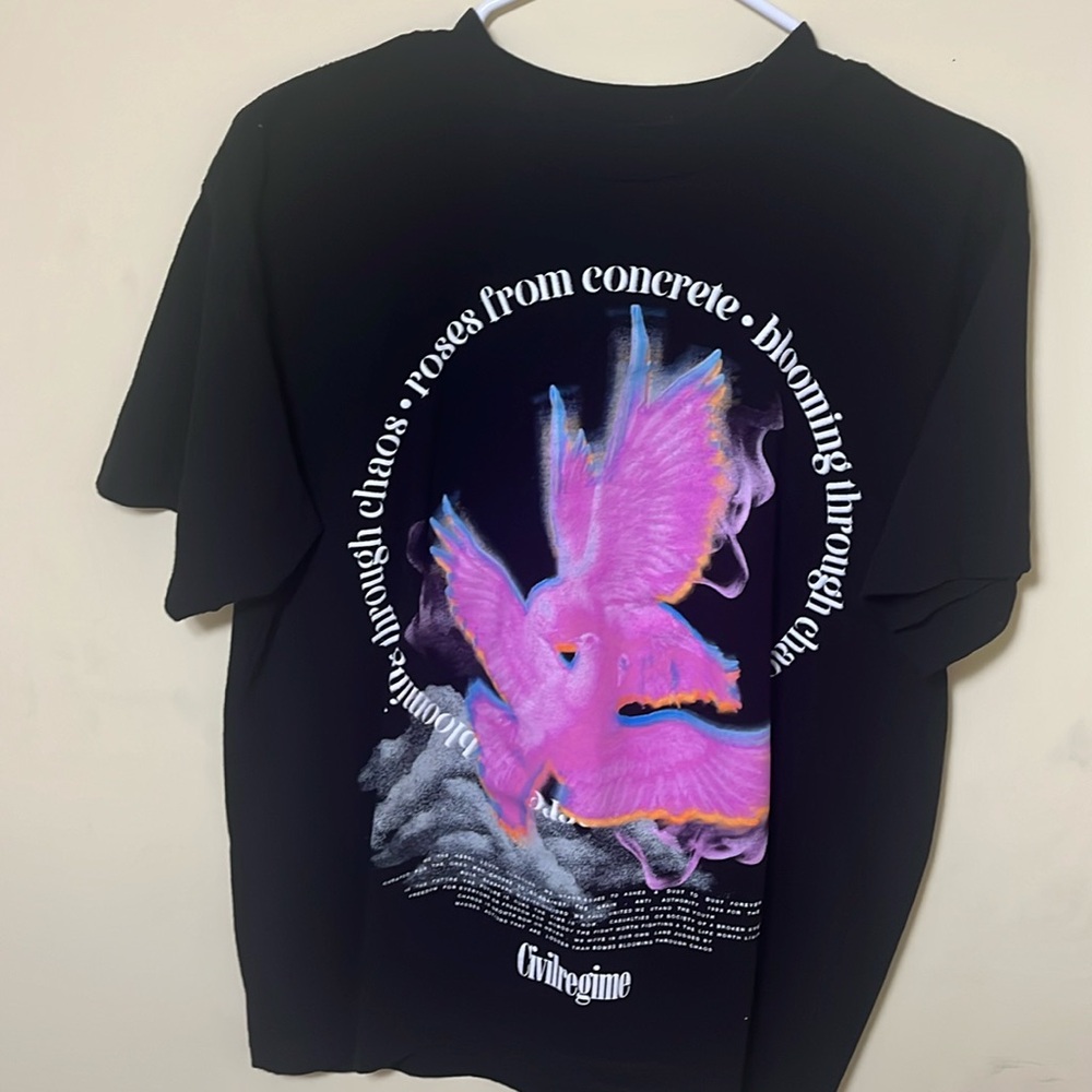 Civil Regime Black T shirt